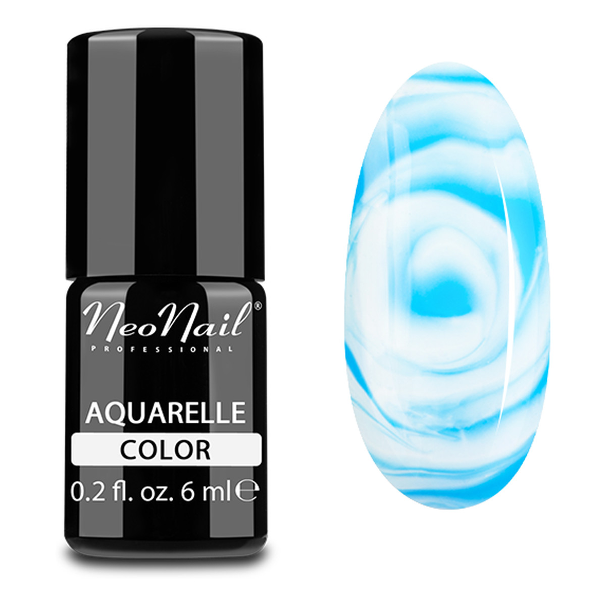 NeoNail Aquarelle Lakier Hybrydowy Blue (5512-1) 6ml