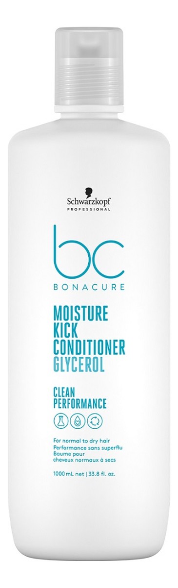 Bc bonacure moisture kick conditioner nawilżająca odżywka do włosów normalnych i suchych