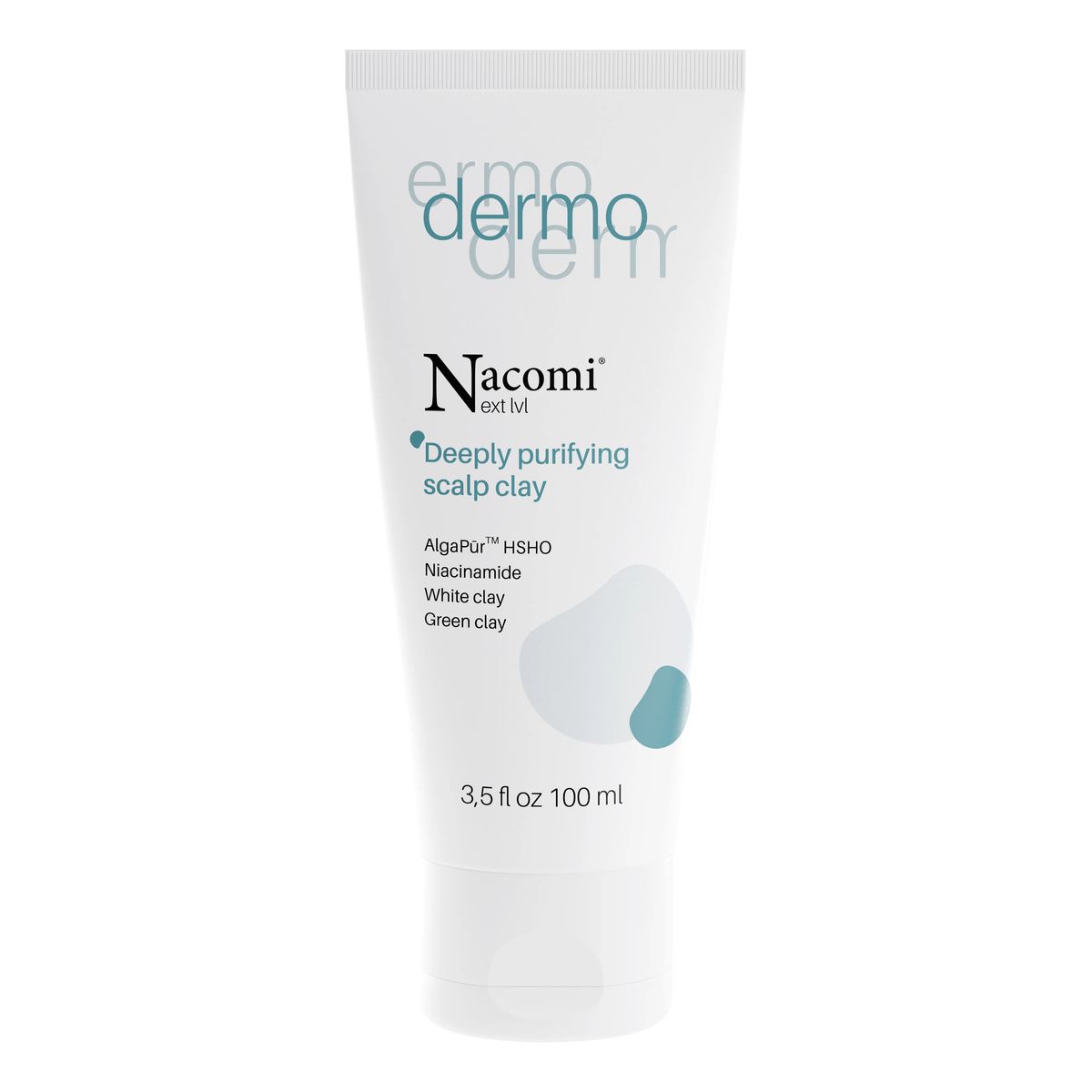 Nacomi Next Level Dermo Glinka peelingująca do skóry głowy 100ml