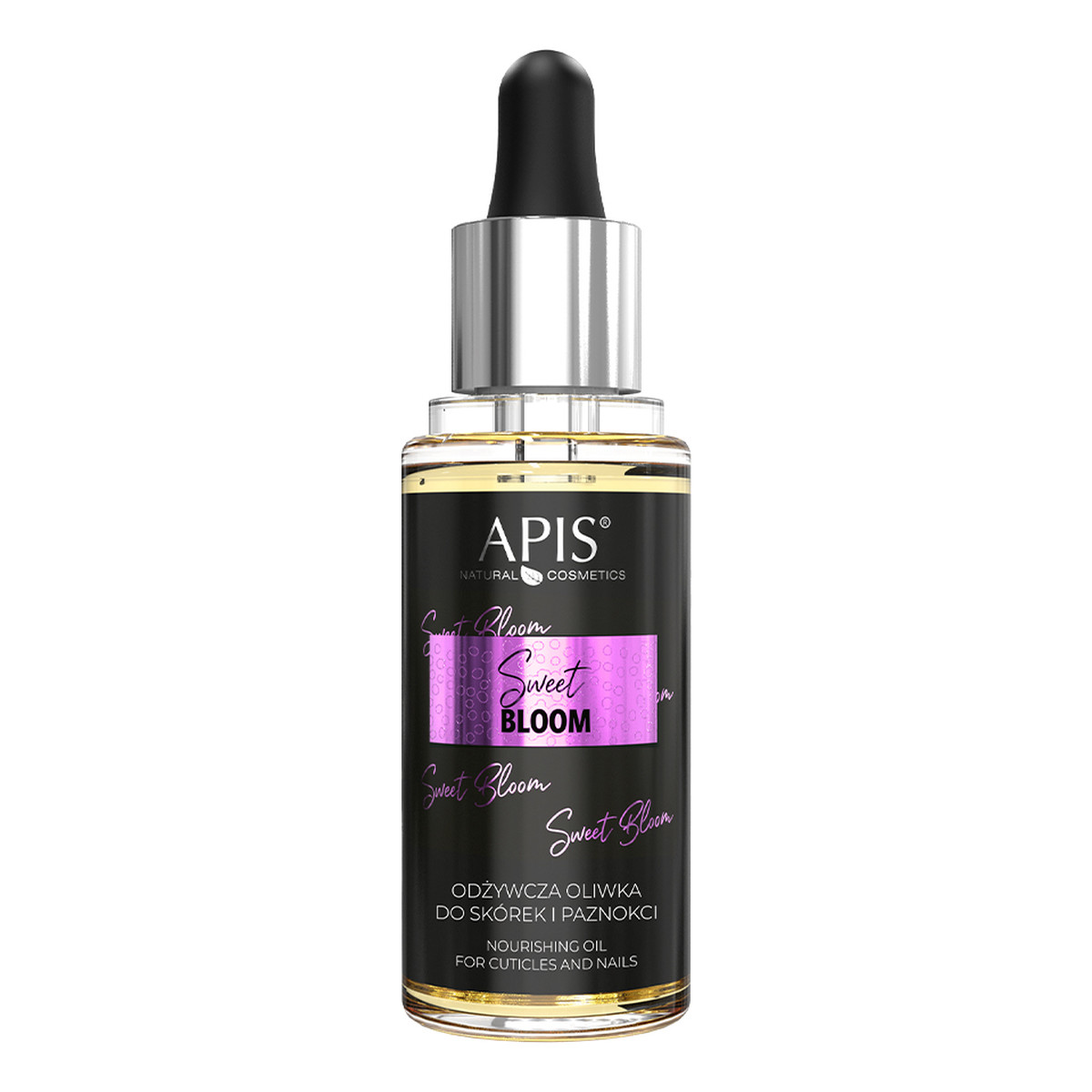 Apis Sweet Bloom Odżywcza oliwka do skórek i paznokci 30ml