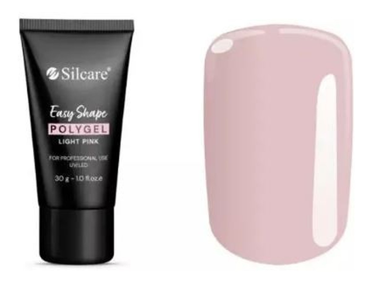 Easy shape polygel akrylożel do paznokci light pink