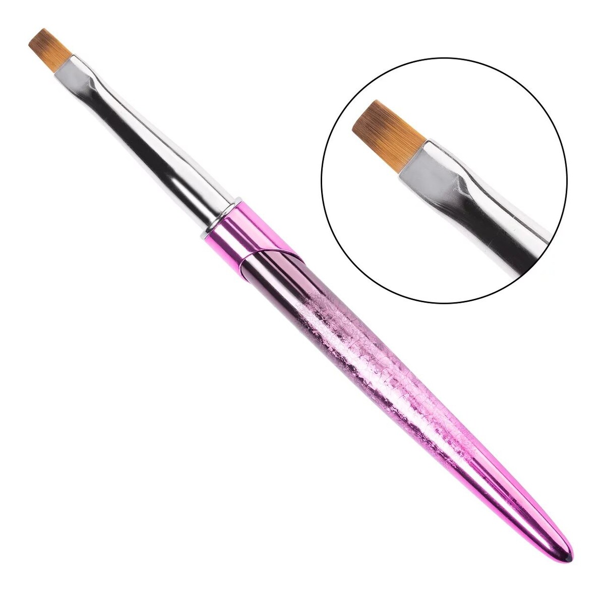 Pędzelek do żelu i akrylożelu #7