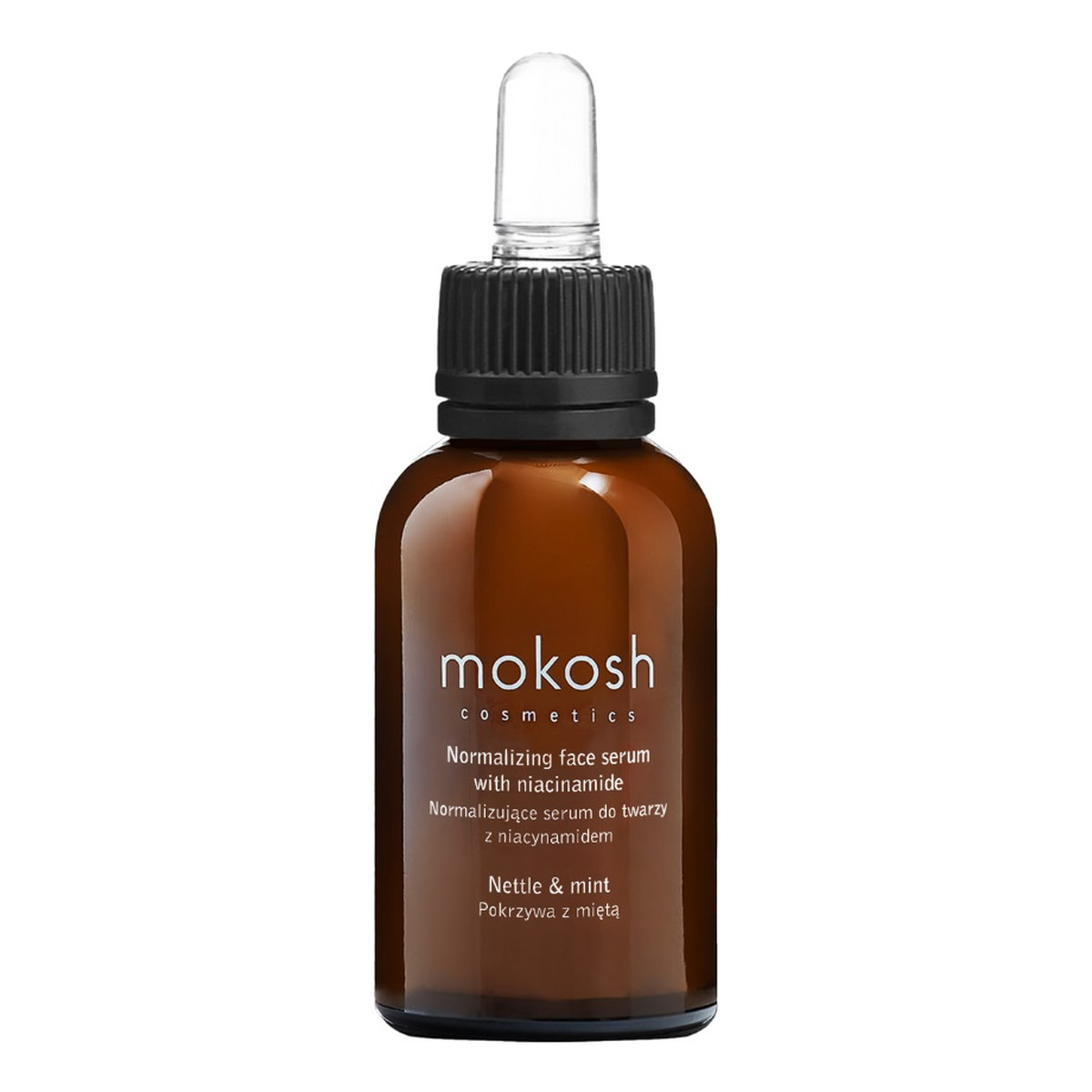 Mokosh Normalizujące serum z niacynamidem pokrzywa z miętą 30ml