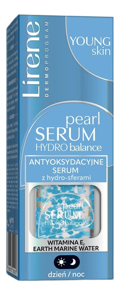 antyoksydacyjne serum z hydro-sferami