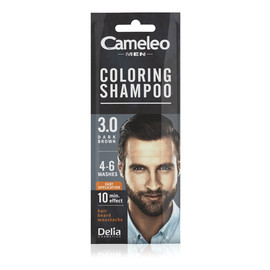 Cameleo men coloring shampoo szampon koloryzujący 3.0 ciemny brąz