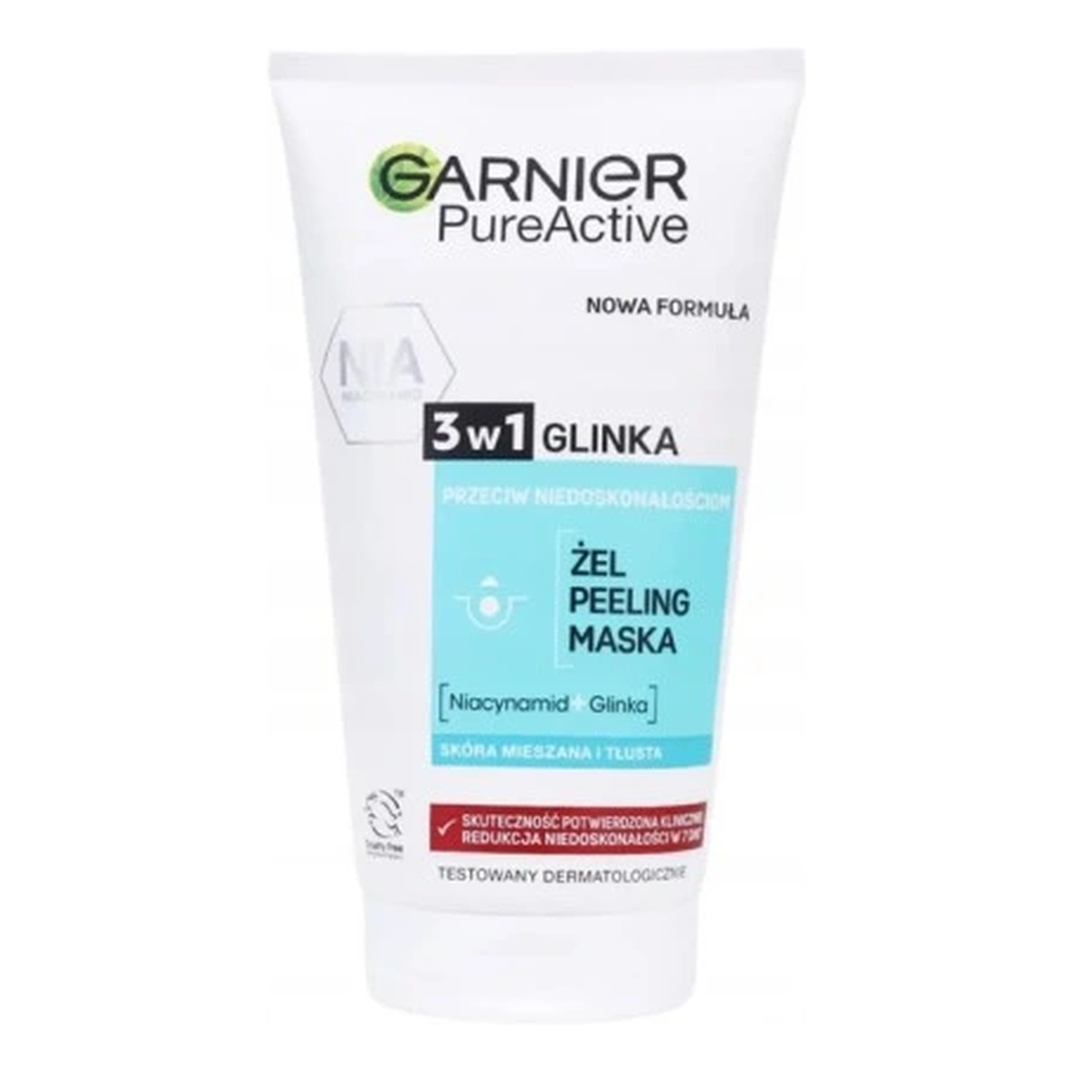 Garnier Czysta Skóra Skin Naturals Żel Do Twarzy 3 w 1 150ml