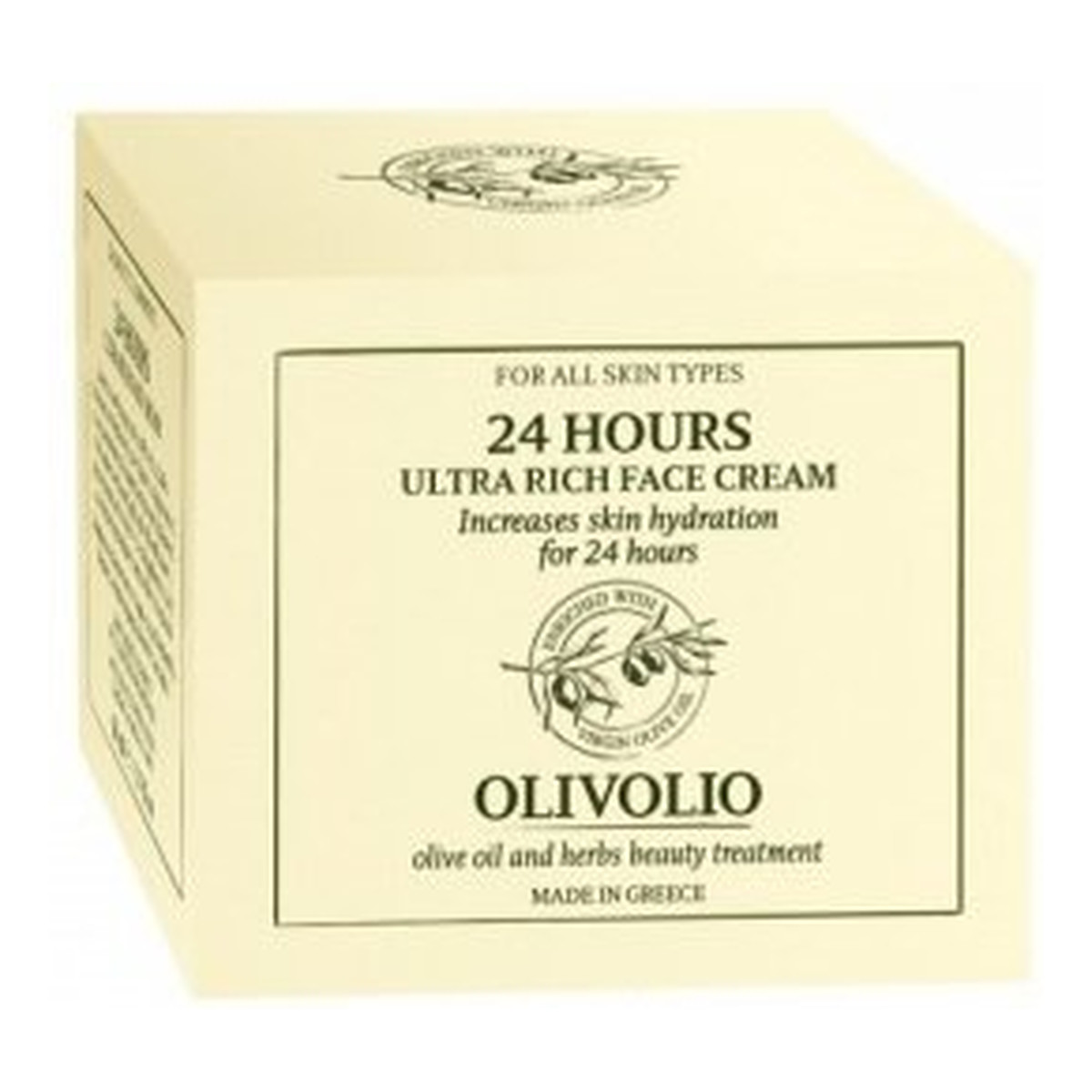 Olivolio 24 Hours Ultra Rich Face Cream Krem odżywczo-nawilżający z kwasem hialuronowym 50ml