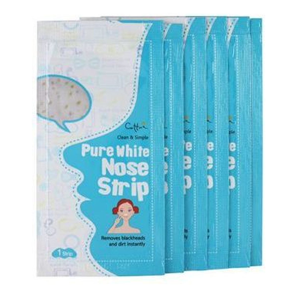 Cettua Pure White Nose Strip 6 pasków oczyszczających