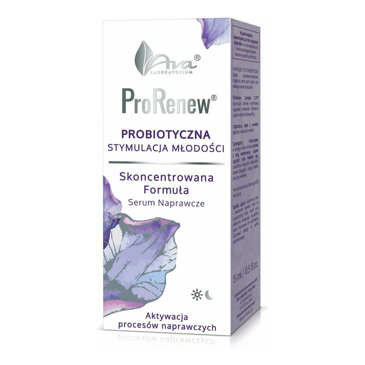Ava Laboratorium ProRenew Probiotyczna Stymulacja Młodości Serum odbudowujące do twarzy 15ml