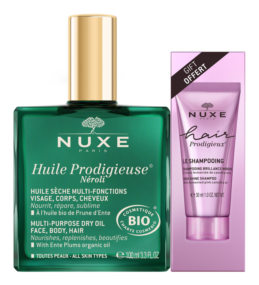 Olejek regenerujący 100ml + hair prodigieux szampon wygładzający 30ml