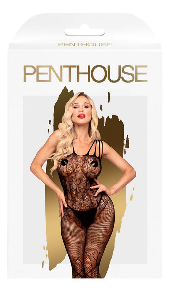 Dirty mind bodystocking z koronkowymi detalami black s-l
