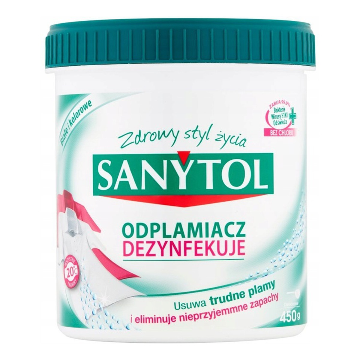 Sanytol Dezynfekujący odplamiacz do tkanin 450g