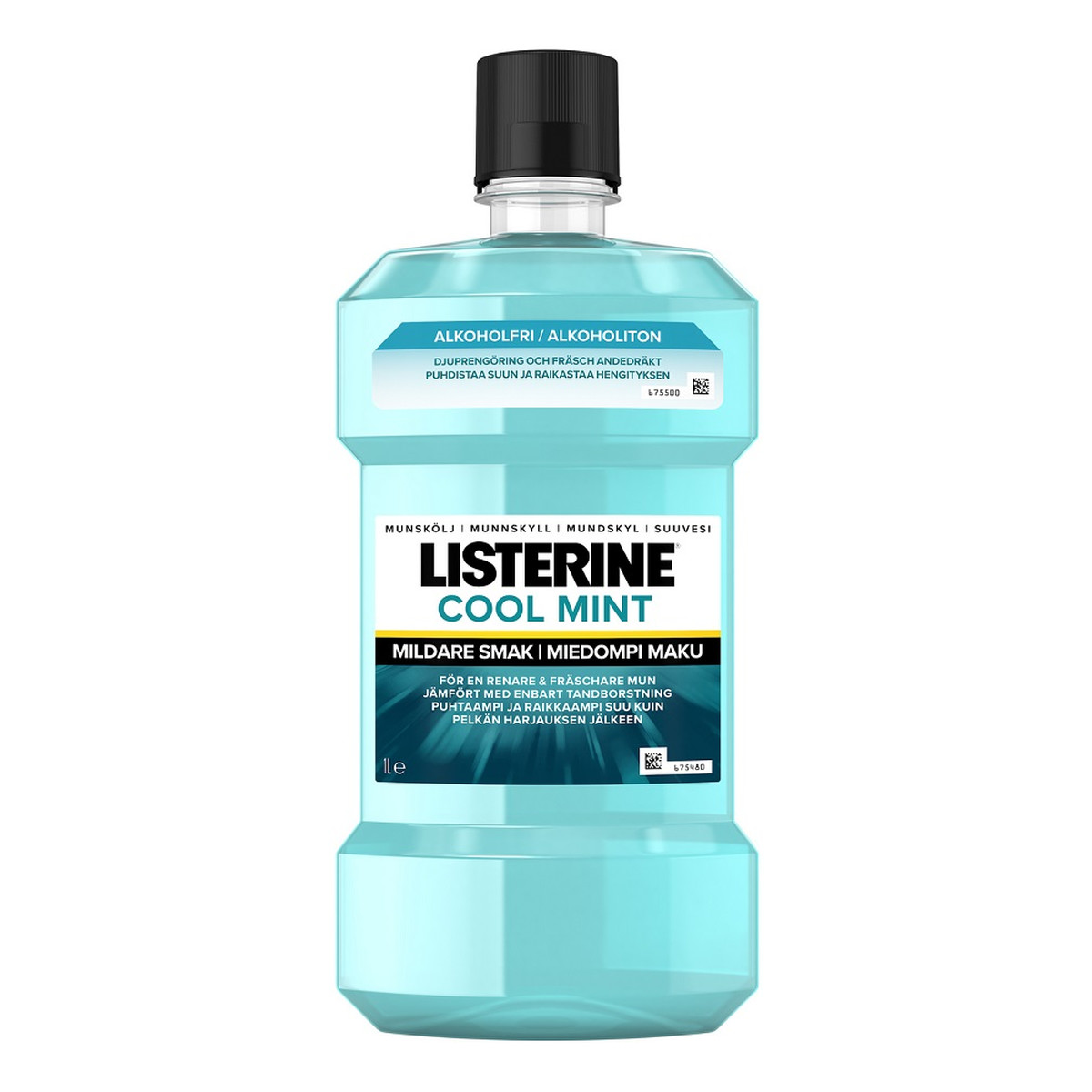Listerine Cool mint płyn do płukania jamy ustnej mildare 1000ml
