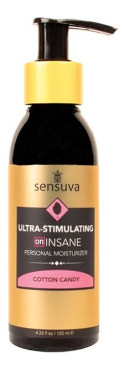 Ultra stimulating on insane personal moisturizer lubrykant hybrydowy o działaniu stymulującym i rozgrzewającym dla kobiet cotton candy