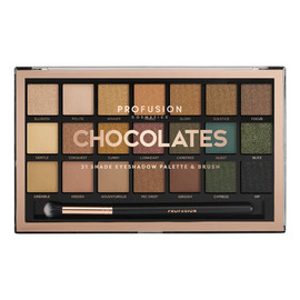 Paleta 21 cieni do powiek z pędzelkiem