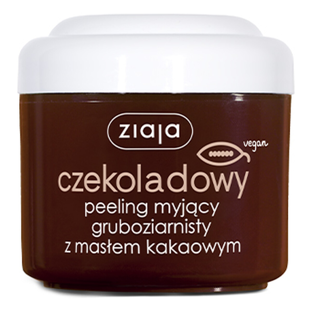 Ziaja Czekoladowy Peeling Myjący Gruboziarnisty 200ml