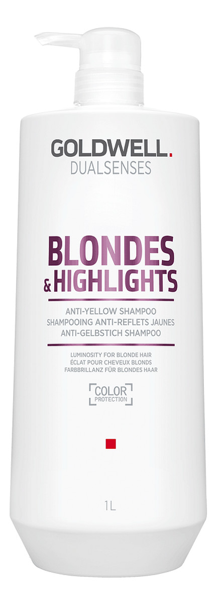 Dualsenses blondes & highlights anti-yellow shampoo szampon do włosów blond neutralizujący żółty odcień