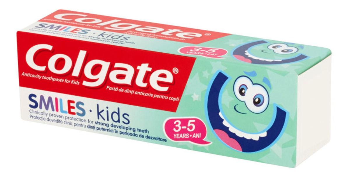 Kids Przeciwpróchnicza pasta do zębów dla dzieci 3-5 lat