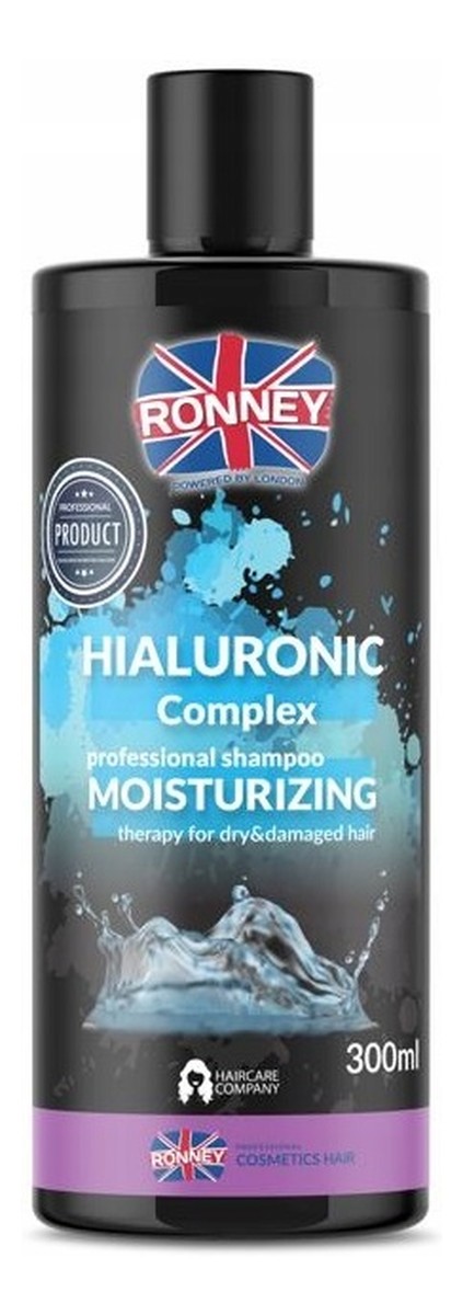 Hialuronic complex professional shampoo moisturizing nawilżający szampon do włosów suchych i zniszczonych