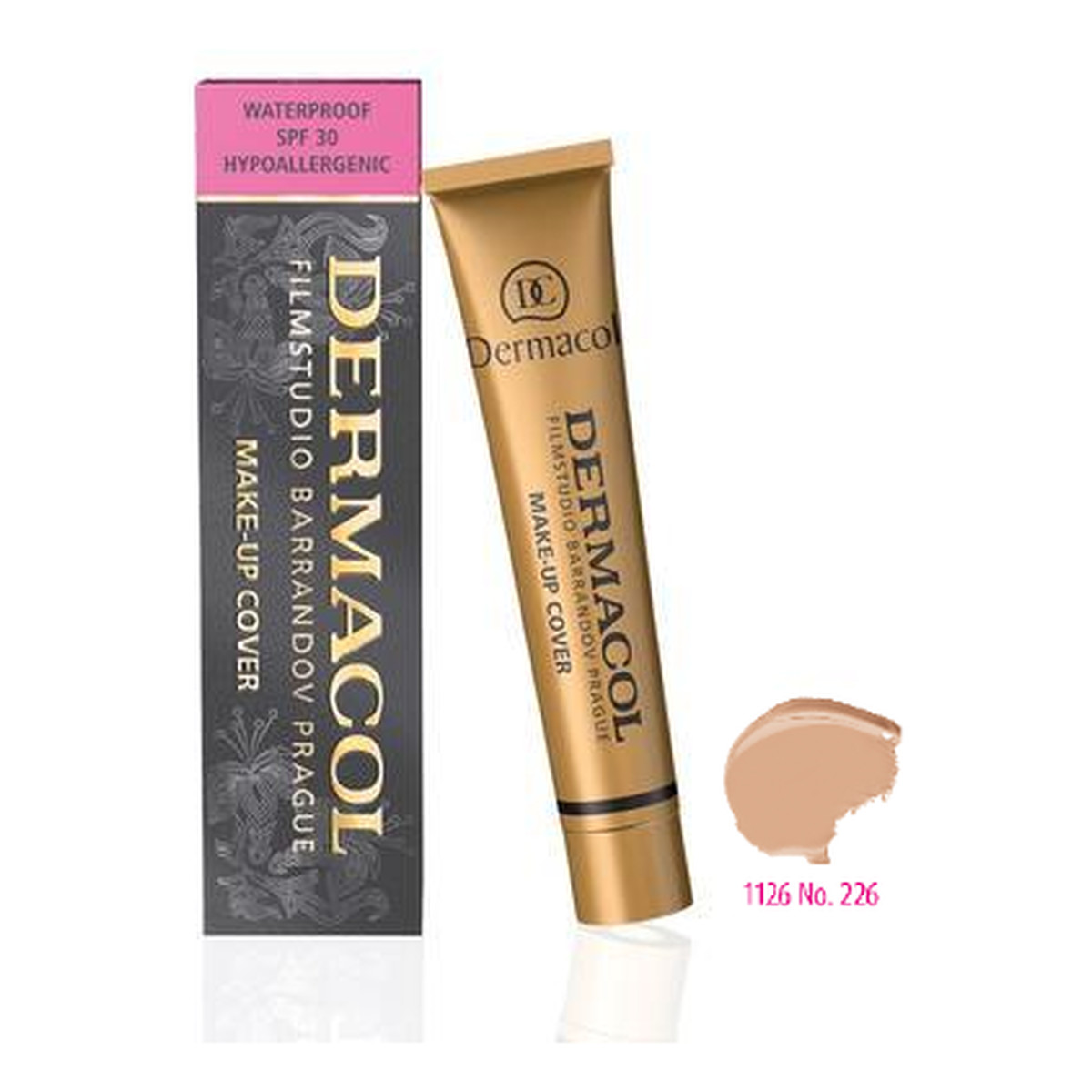 Dermacol Make-up Cover Wodoodporny Podkład Ekstremalnie Kryjący z SPF 30 (226) 30ml