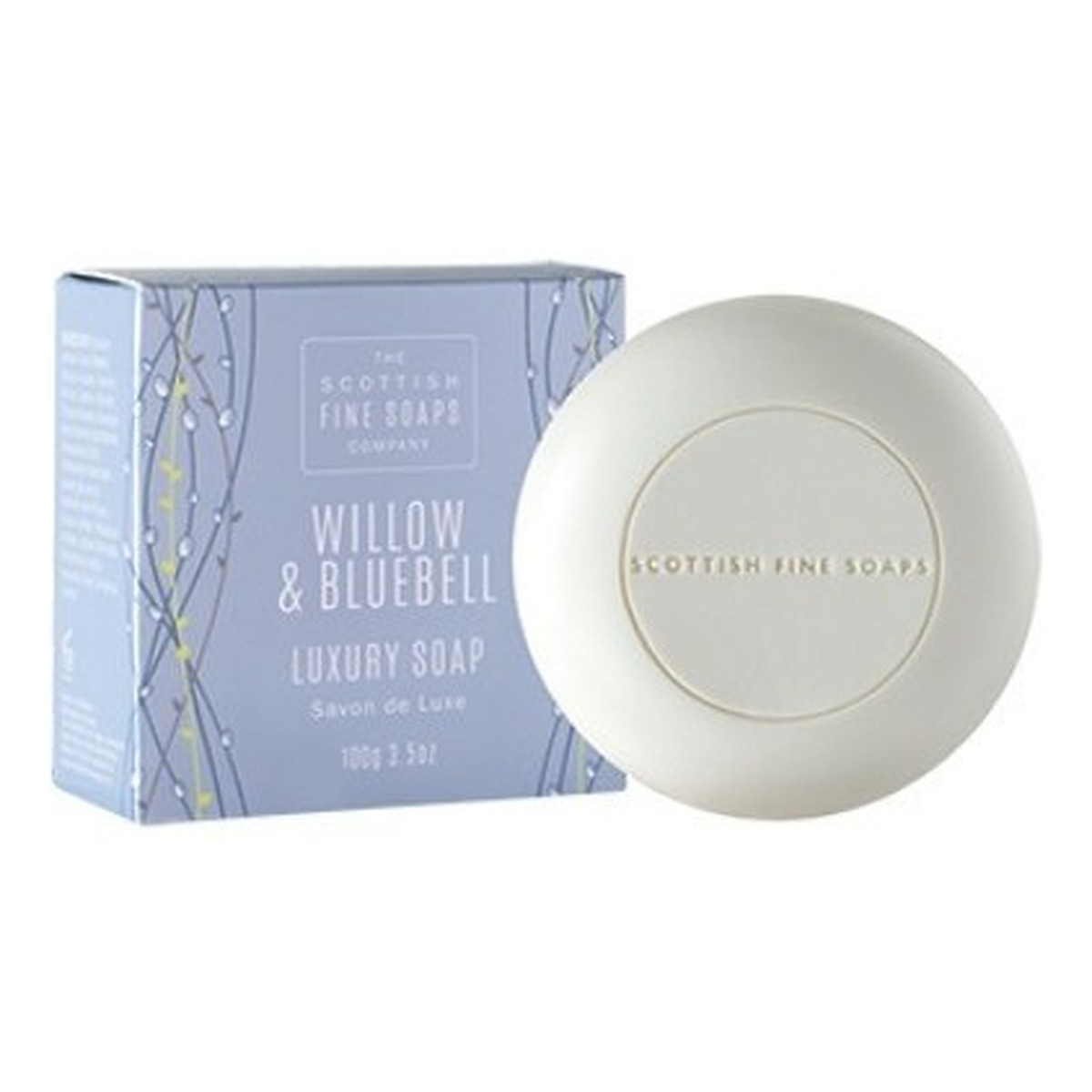 The Scottish Fine Soaps Willow & Bluebell Soap, Mydło w kostce 100g