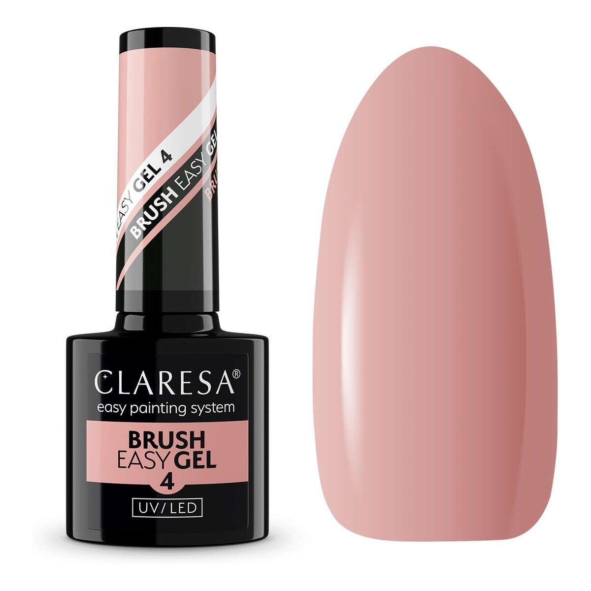 Claresa Brush Easy Gel Żel UV w butelce 5g