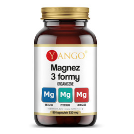 Magnez 3 formy suplement diety 90 kapsułek