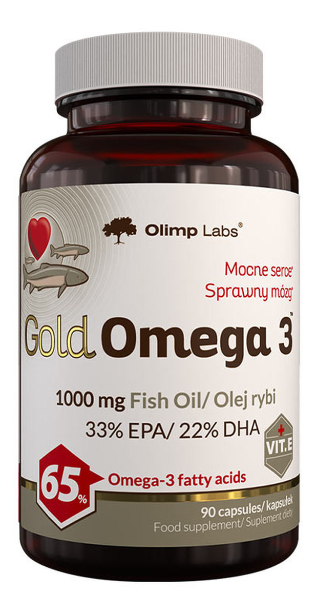 Omega 3 1000mg suplement diety 90 kapsułek