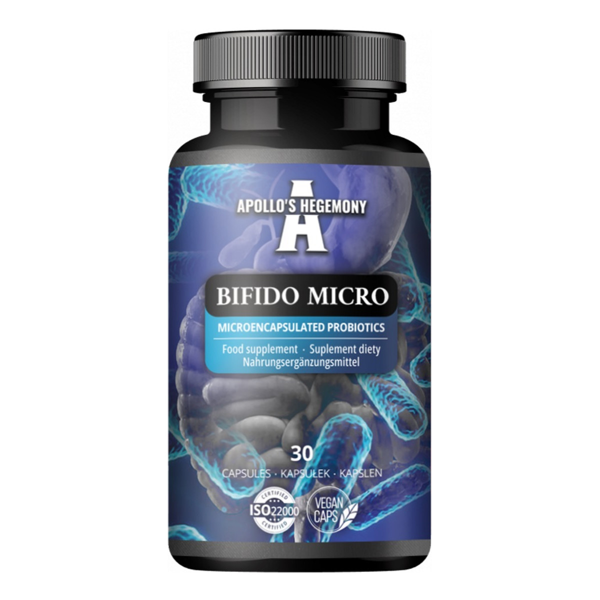 Apollo's Hegemony Bifido Micro suplement diety 30 Kapsułek