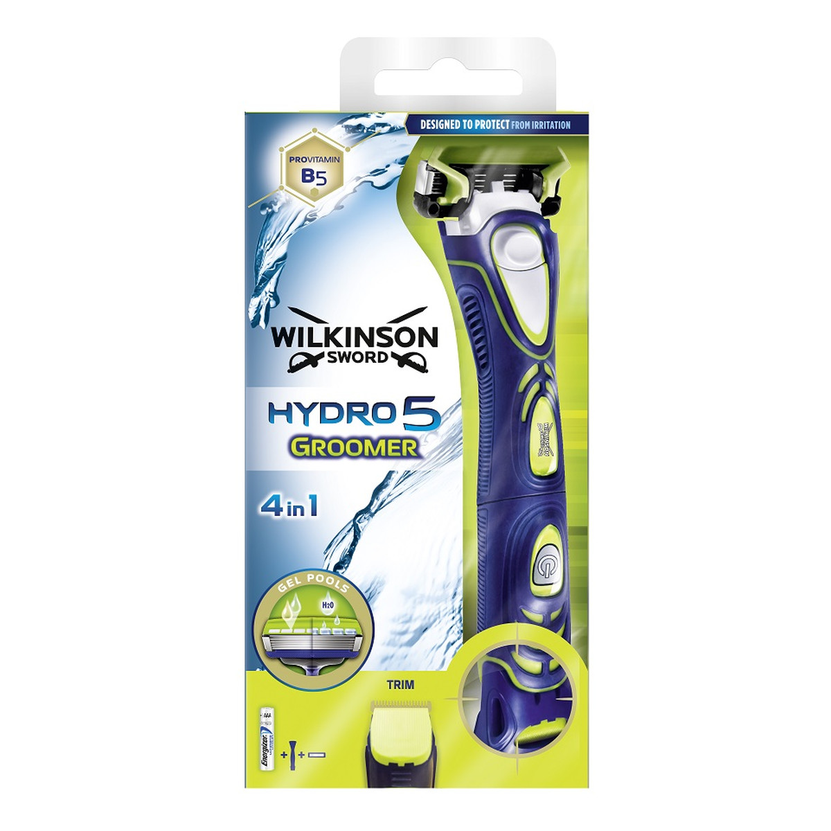 Wilkinson Hydro 5 Groomer Maszynka do golenia z wymiennymi ostrzami dla mężczyzn 1szt