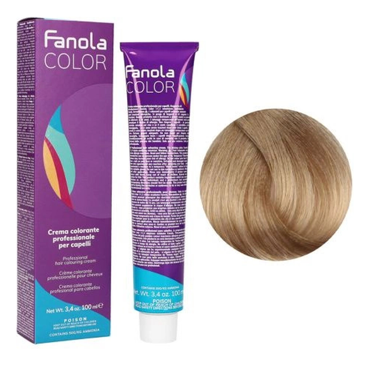 Krem koloryzujący Farba do włosów 10.14 Almond 3x100ml