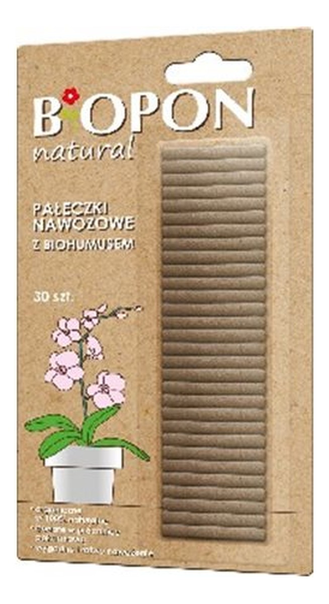 Pałeczki nawozowe z Biohumusem