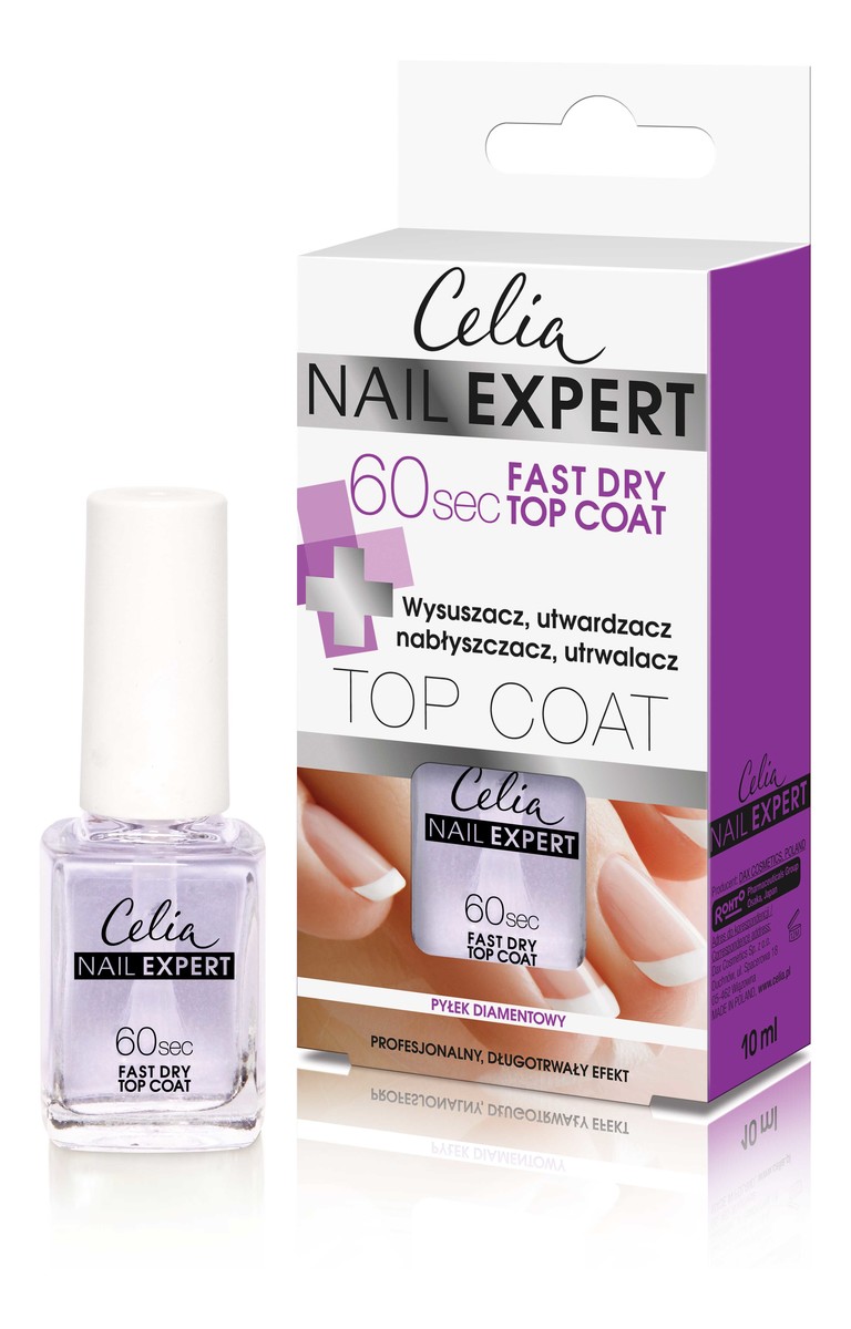 60sec Fast Dry Top Coat do paznokci
