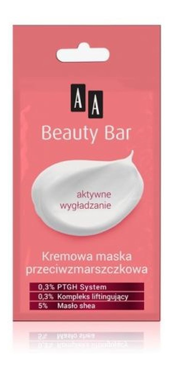 Beauty Bar Kremowa maska przeciwzmarszczkowa saszetka