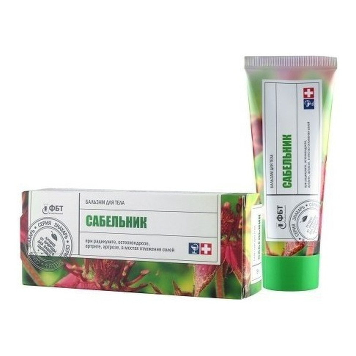 FitoBioTechnologie FBT Balsam do ciała złoty wąs i sabelnik z glukozaminą 75ml