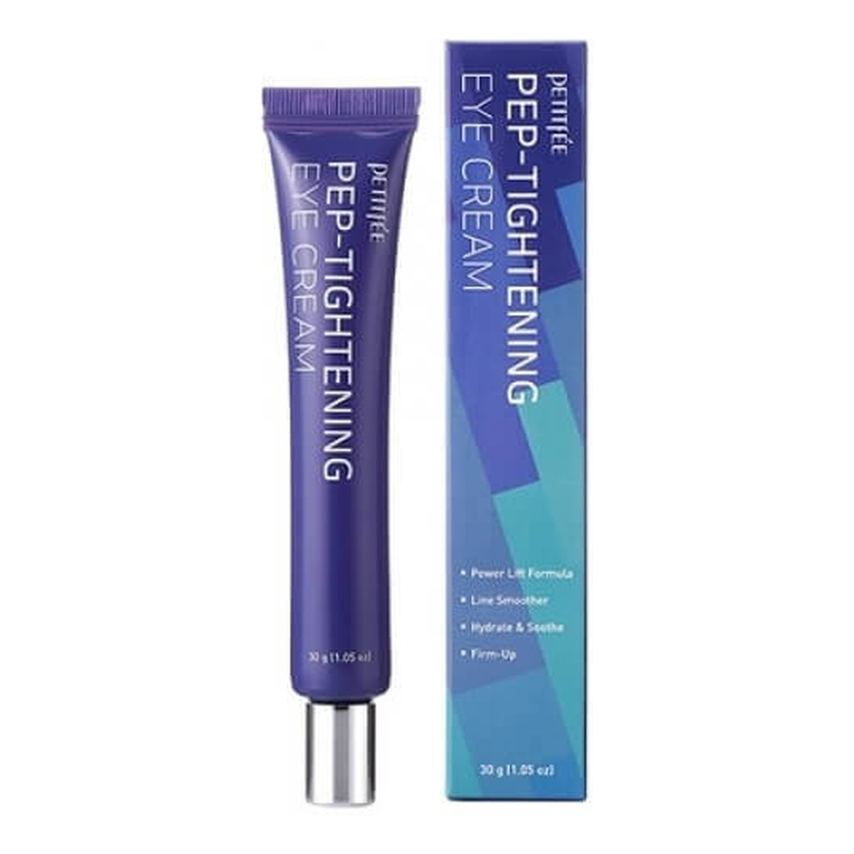 Petitfee Pep-Tightening Eye Cream przeciwzmarszczkowy Krem z peptydami do skóry wokół oczu 30ml