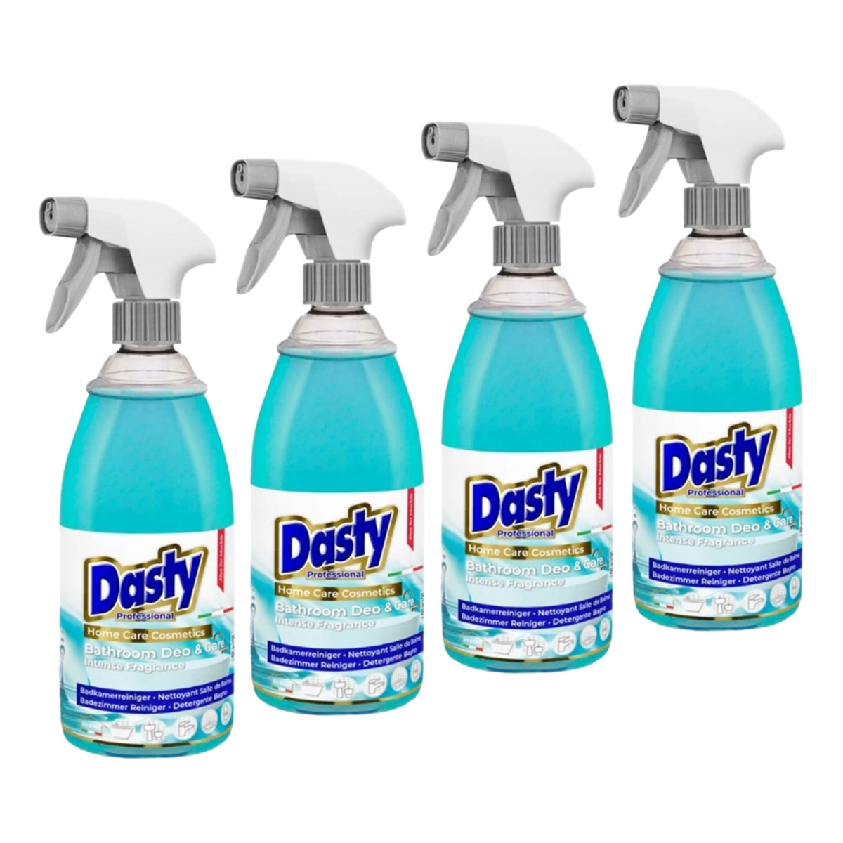 Dasty Bathroom Deo Care Spray do mycia łazienki 4x700ml