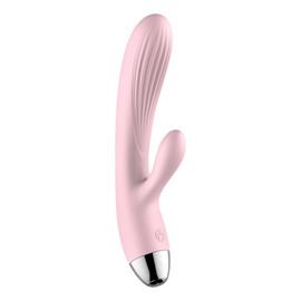 Silicone vibrator wodoodporny wibrator królik pink