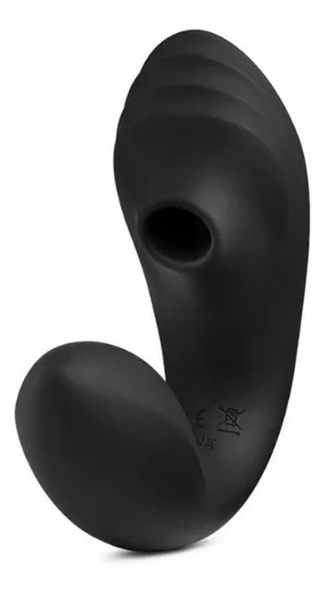 Pearl vibe stimulator ssący wibrator punktu g black