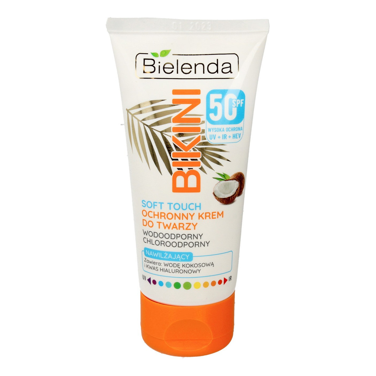 Bielenda Bikini Krem ochronny do twarzy Soft Touch SPF50 + 50ml