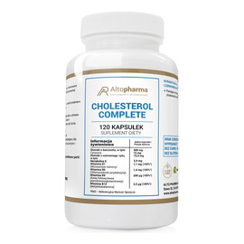 Cholesterol complete suplement diety 120 kapsułek
