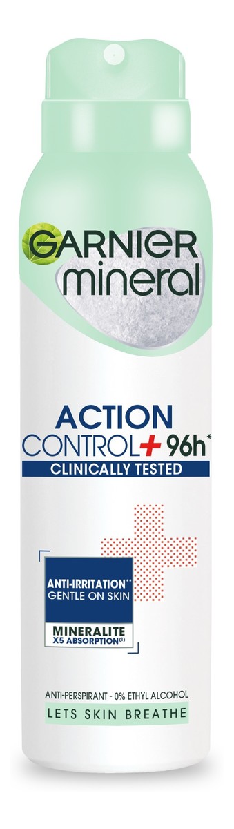 Dezodorant spray Action Control + Clinically Tested 96h