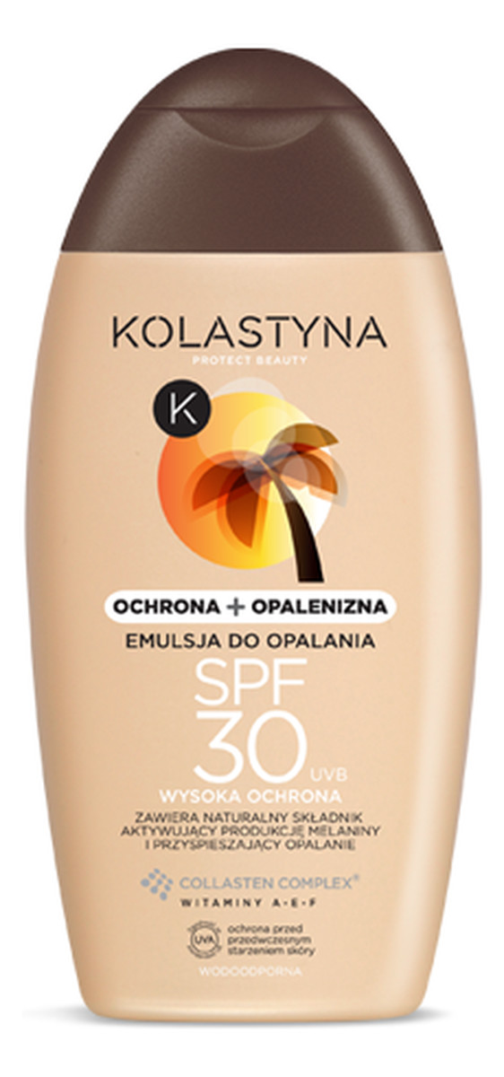 Emulsja Do Opalania Ochrona+Opalenizna SPF 30