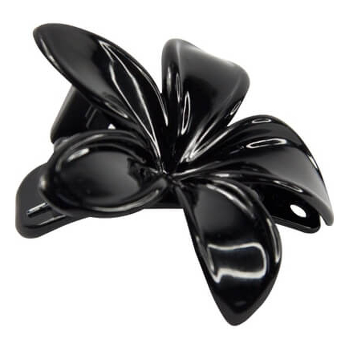 Donegal spinka do włosów Kwiatek czarna (FA-5831) 1 szt