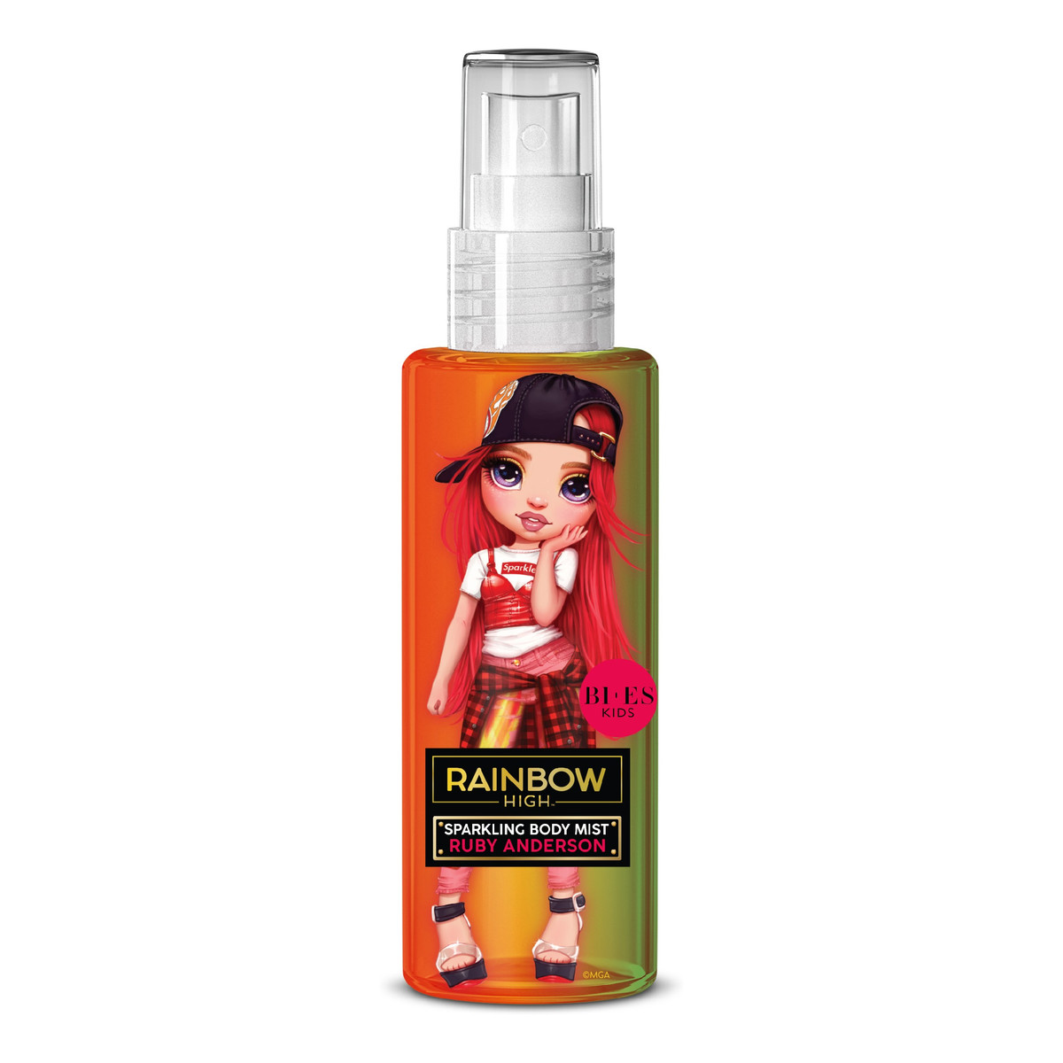 Bi-es Kids Mgiełka rozświetlająca do ciała dla dzieci rainbow high-ruby anderson 240ml
