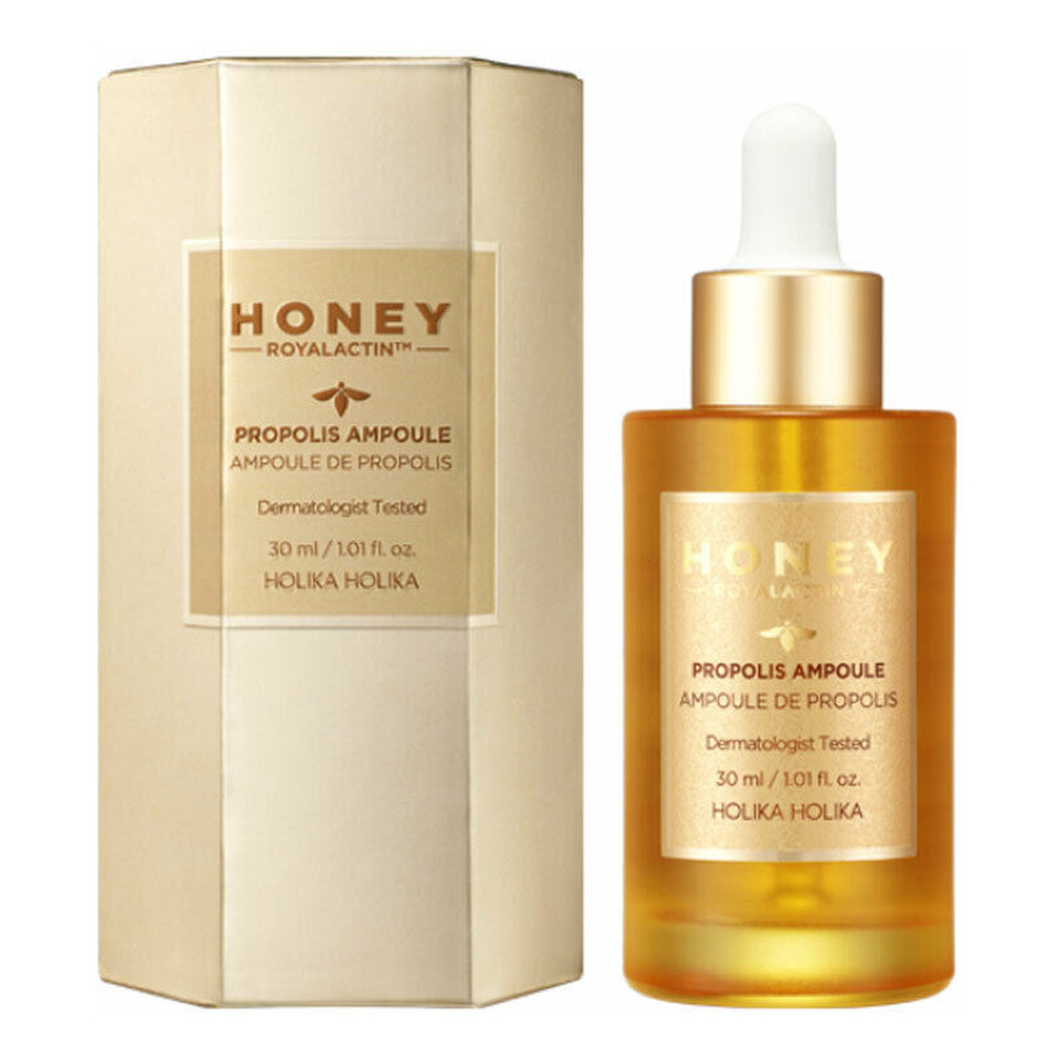 Holika Holika Honey Royalactin Propolis Ampoule Liftingująca ampułka serum do twarzy z propolisem 30ml