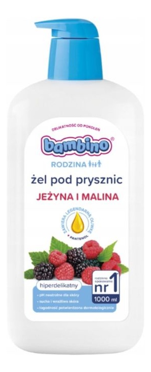 Żel pod prysznic Jeżyna i Malina