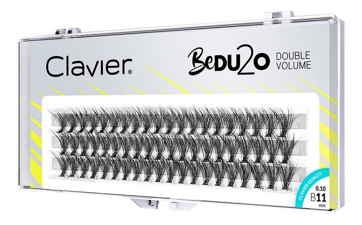 Bedu2o double volume kępki rzęs 11mm