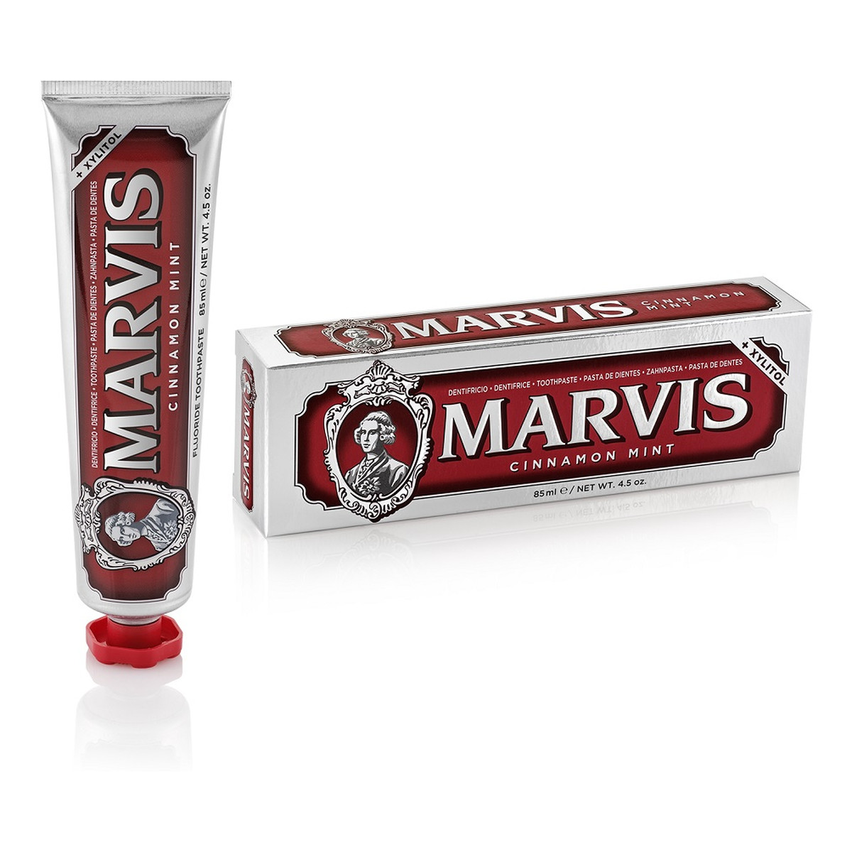 Marvis Fluoride toothpaste pasta do zębów z fluorem cinnamon mint 85ml