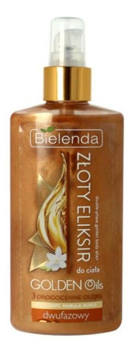 Dwufazowy Złoty Eliksir Do Ciała